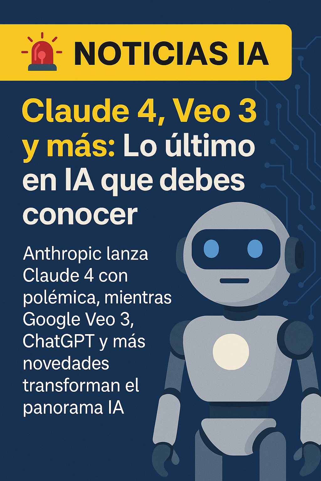 Claude 4, Veo 3 y más: Lo último en IA que debes conocer
