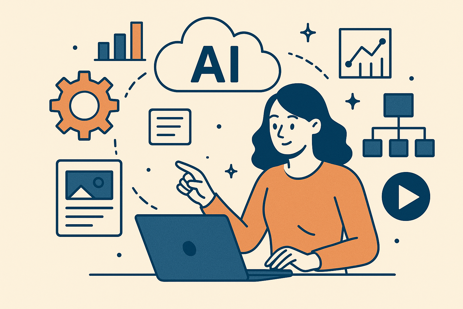Optimiza tus procesos creativos con inteligencia artificial: Más impacto, menos esfuerzo