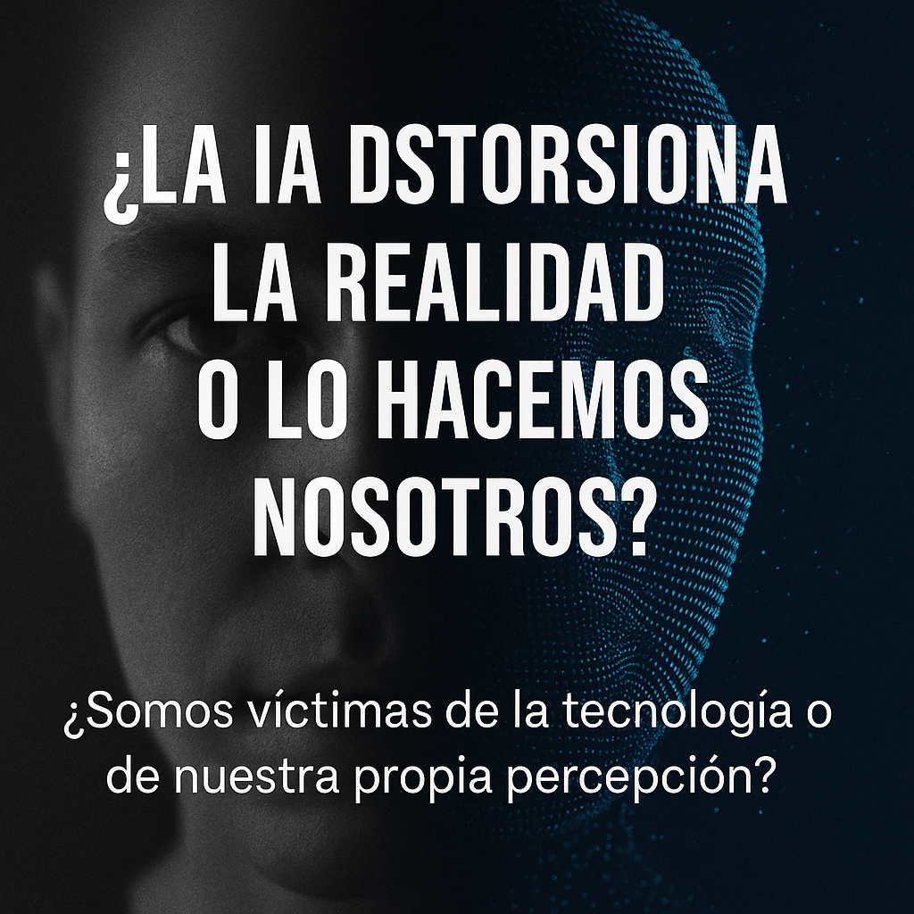 ¿La IA distorsiona la realidad o lo hacemos nosotros?