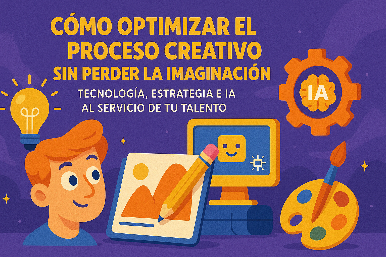  Cómo Optimizar el Proceso Creativo sin Perder la Imaginación: Tecnología, Estrategia e IA al Servicio de tu Talento