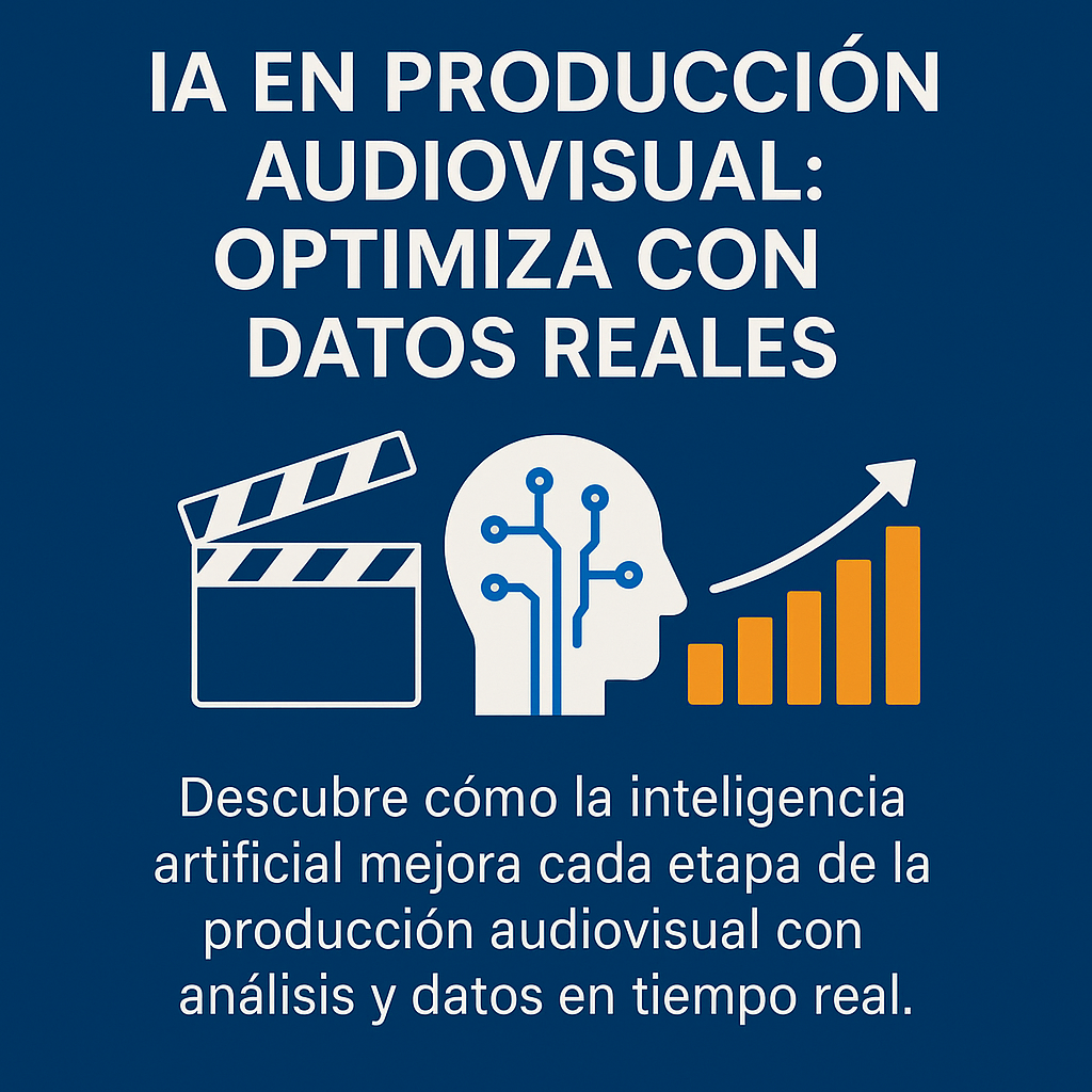 IA en producción audiovisual: optimiza con datos reales