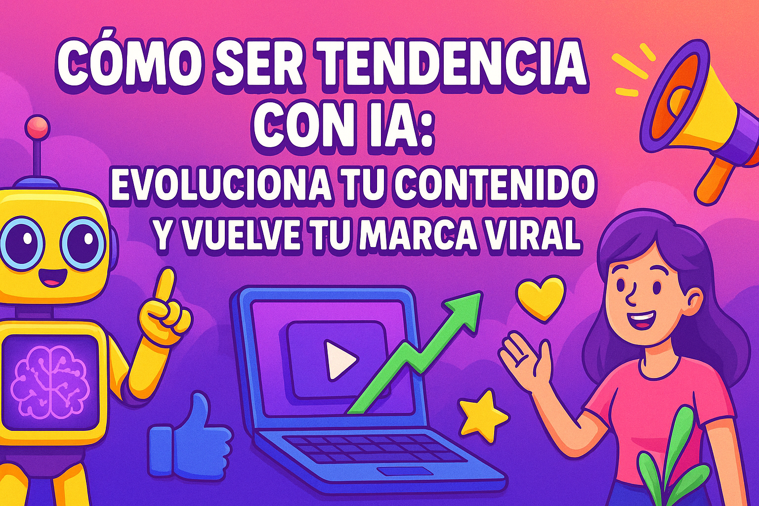Cómo Ser Tendencia con IA: Evoluciona tu Contenido y Vuelve tu Marca Viral