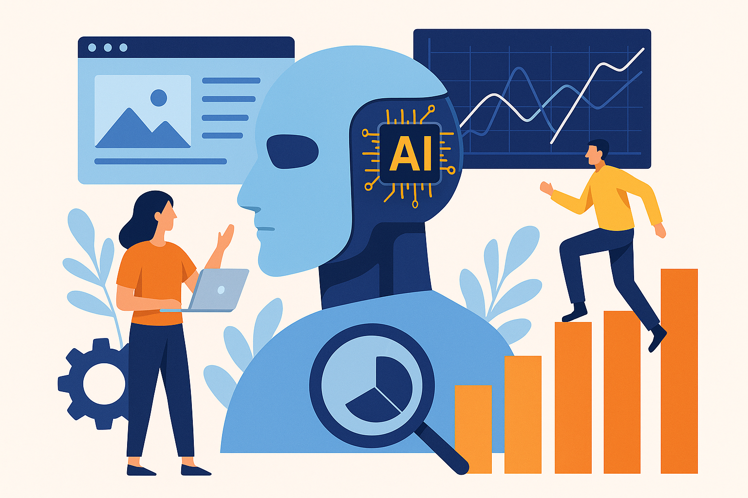 Impulsa tu Empresa con Inteligencia Artificial: Automatiza, Escala y Gana Visibilidad Hoy