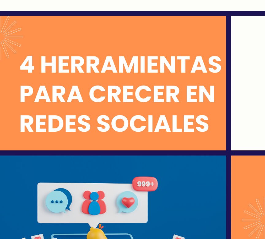  IA para Redes Sociales: 4 Herramientas que te Harán Crecer sin Volverte Loco