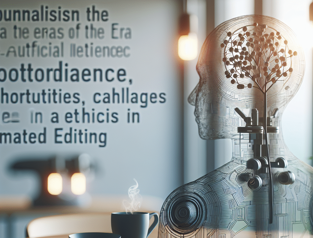  El periodismo en la era de la inteligencia artificial oportunidades desafíos y ética en la edición automatizada