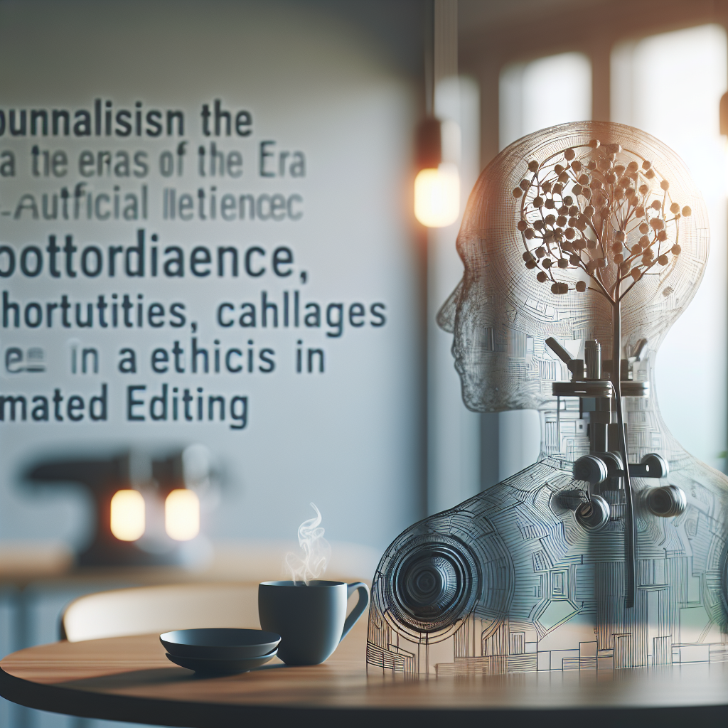 El periodismo en la era de la inteligencia artificial oportunidades desafíos y ética en la edición automatizada