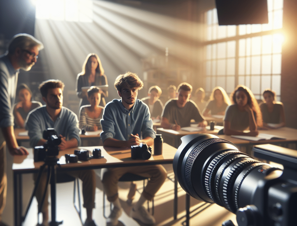  Taller de formación en oficios del cine una oportunidad para futuros creadores en la Academia de Cine