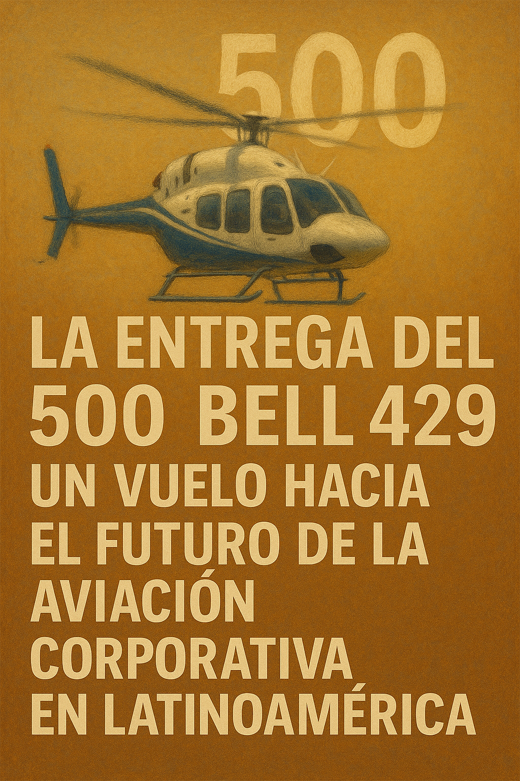 Entrega del 500º Bell 429: Hito clave en la aviación corporativa de Latinoamérica y el futuro del transporte aéreo