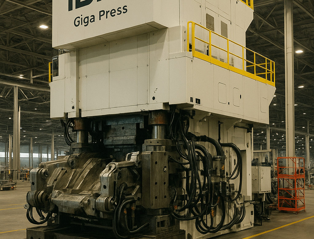  IDRA Giga Press Revoluciona la Manufactura de Vehículos Eléctricos en Giga Texas
