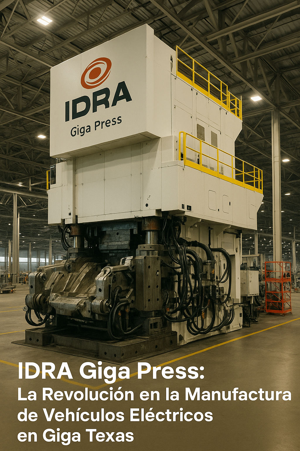 IDRA Giga Press Revoluciona la Manufactura de Vehículos Eléctricos en Giga Texas