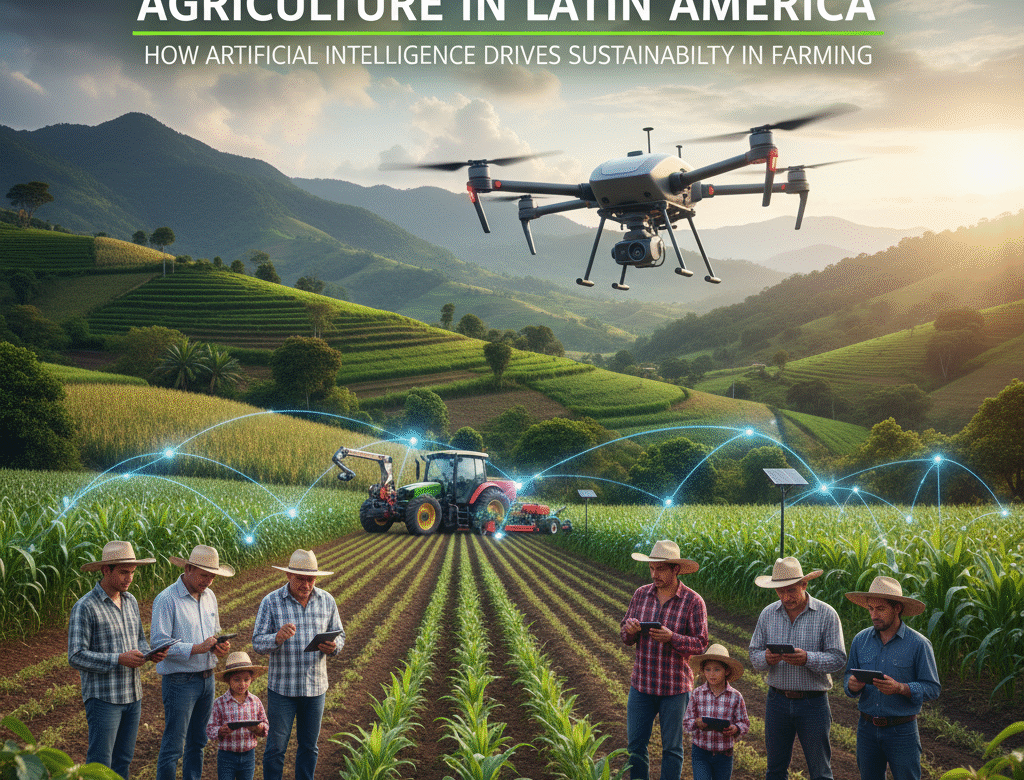  Revolución agroalimentaria en Latinoamérica: la inteligencia artificial transforma la agricultura y promueve la sostenibilidad