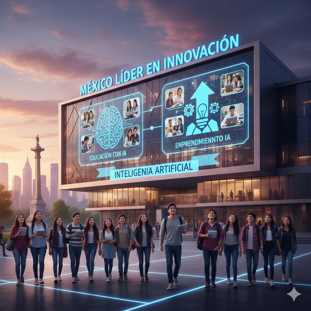 México lidera la innovación con inteligencia artificial y un futuro prometedor en educación y emprendimiento