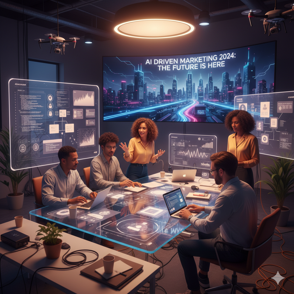 El futuro del marketing digital y la IA: Transformación de la narrativa creativa en 2024