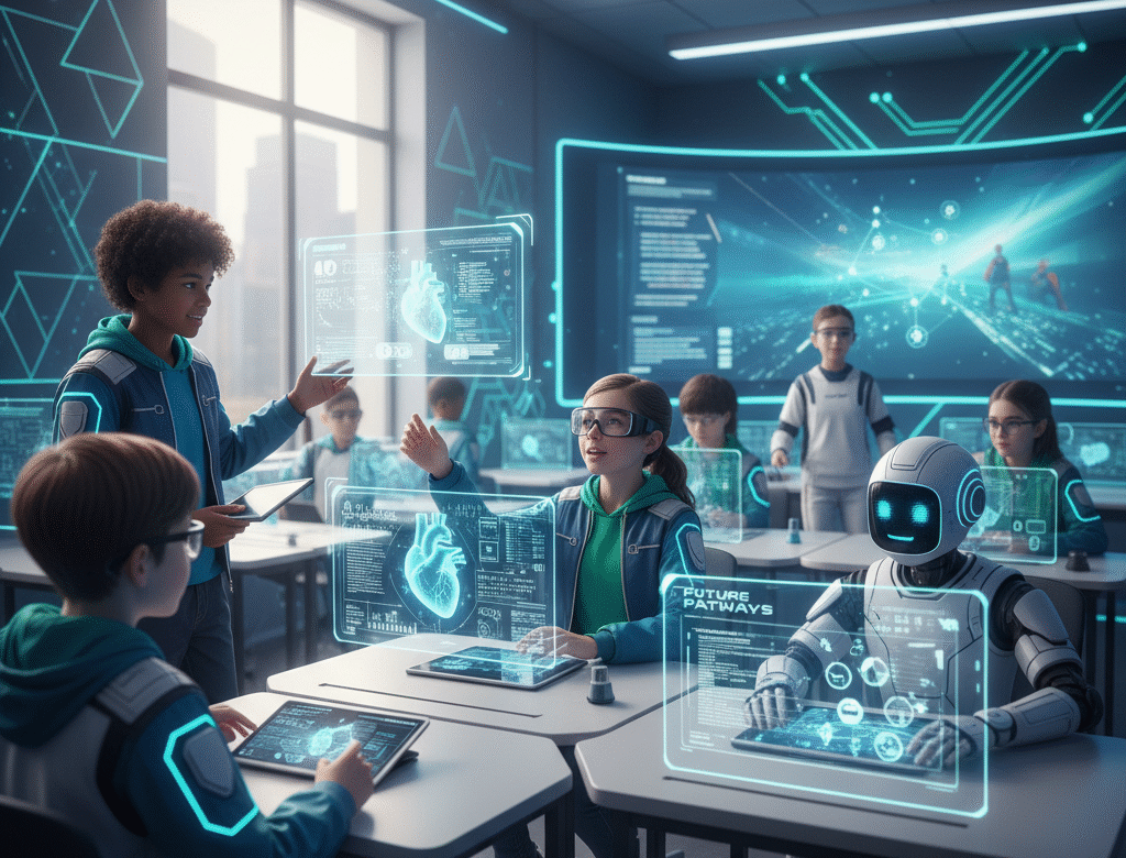  Inteligencia Artificial en la Educación Transformando el Futuro de las Profesiones y Oportunidades para Estudiantes