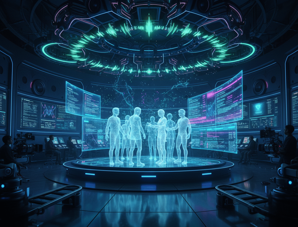  La Transformación de Hollywood por la Inteligencia Artificial: Guiones, Voces y Actores Digitales en la Era del Cine