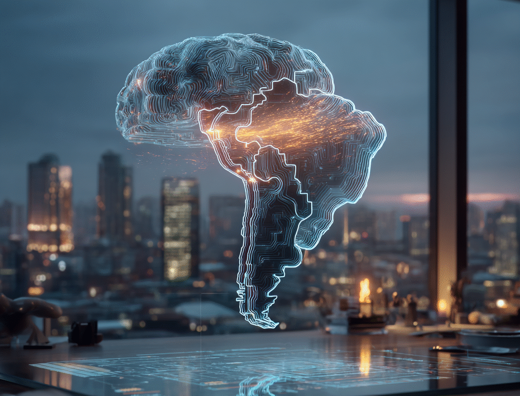 Inteligencia Artificial en América Latina, liderazgo de Chile, Brasil y Uruguay, brechas de talento digital y inversión