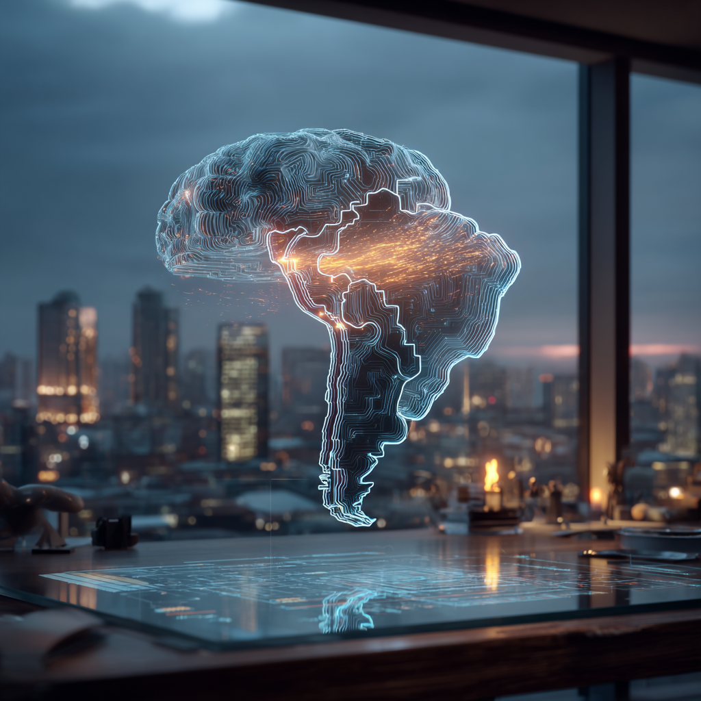 Inteligencia Artificial en América Latina, liderazgo de Chile, Brasil y Uruguay, brechas de talento digital y inversión