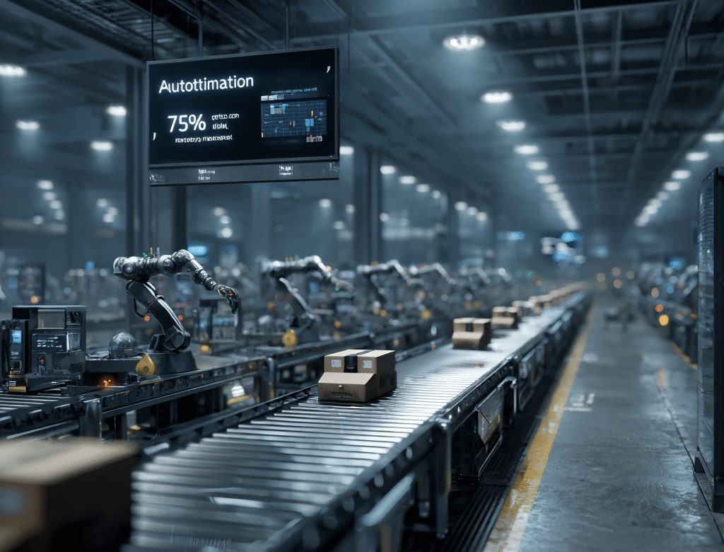 Amazon plan de automatización del setenta y cinco por ciento de su logística, el riesgo de perder seiscientos mil empleos
