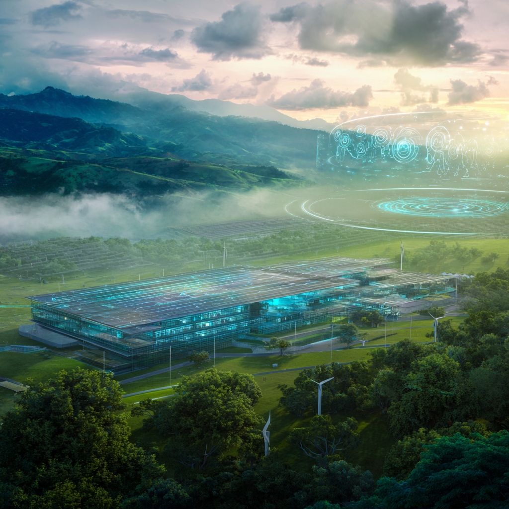  Inteligencia artificial consumo eléctrico global y oportunidad energética para Colombia hub de datos verdes