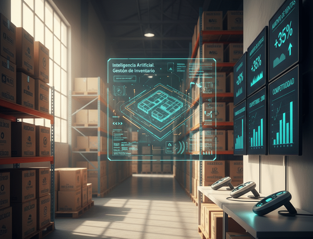  Inteligencia Artificial en México pymes gestión de inventario, aumento de ventas y competitividad