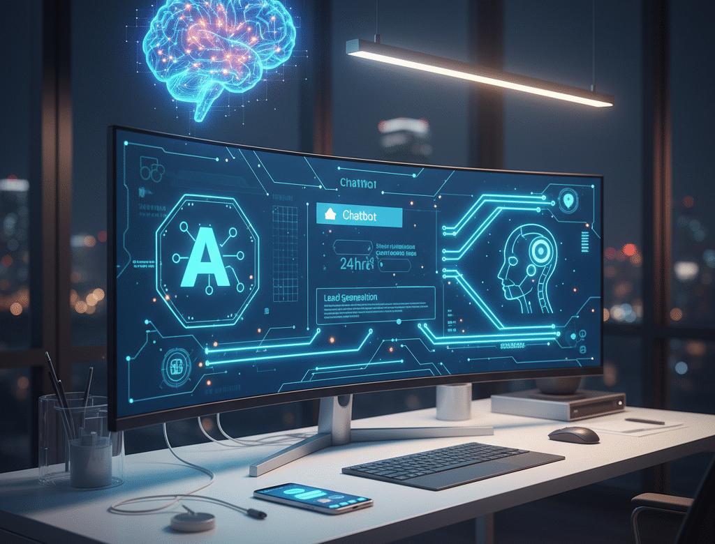  Chatbots como herramienta esencial para atención al cliente disponible veinticuatro horas y generación de leads con inteligencia artificial