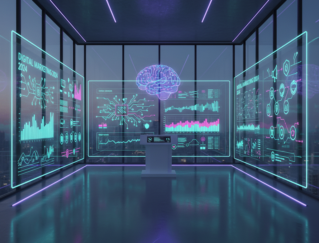  Congreso Nacional de Marketing Digital dos mil veinticuatro, tendencias de marketing digital dos mil veinticinco, inteligencia artificial, resiliencia digital, analítica conversacional, publicidad en streaming