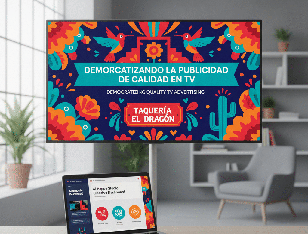  Masha IA publicidad en TV para pymes mexicanas, democratizando la publicidad de calidad televisiva, herramienta accesible y rapida