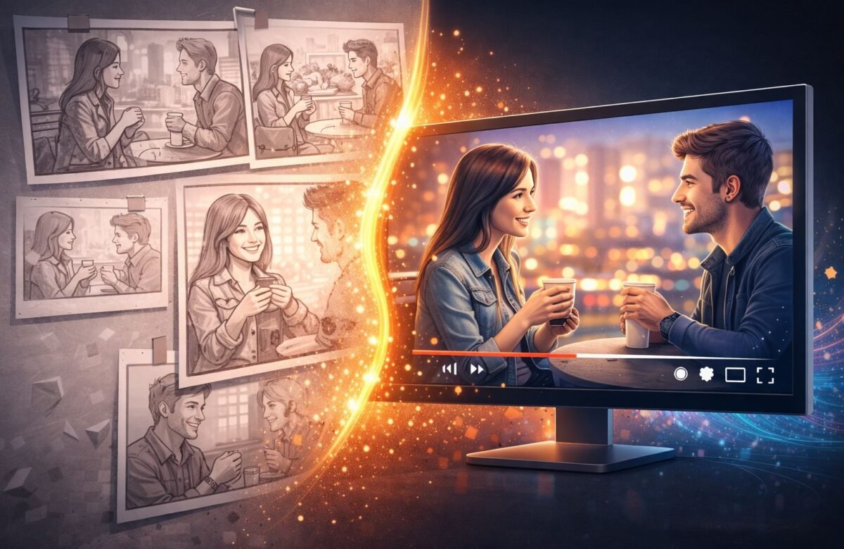  Del storyboard al resultado final en segundos