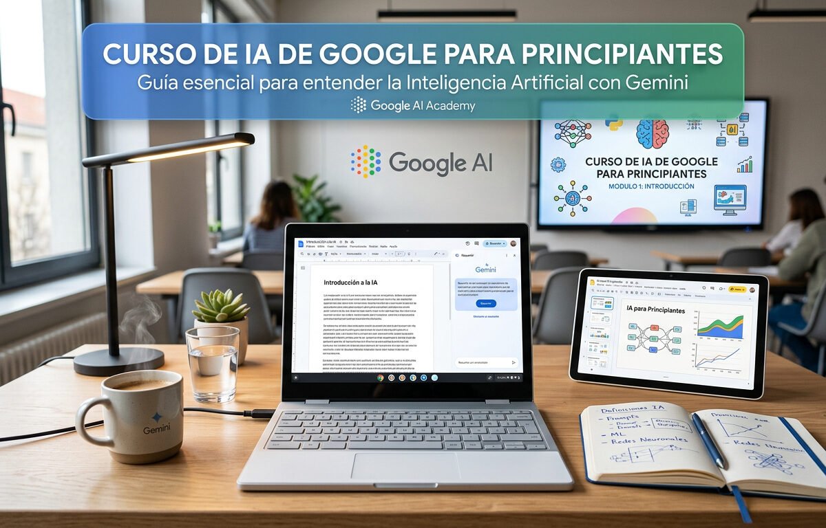  Curso de IA de Google para docentes resumen en diez minutos y claves de Gemini AI en Google Workspace, Mendoza Aumentada