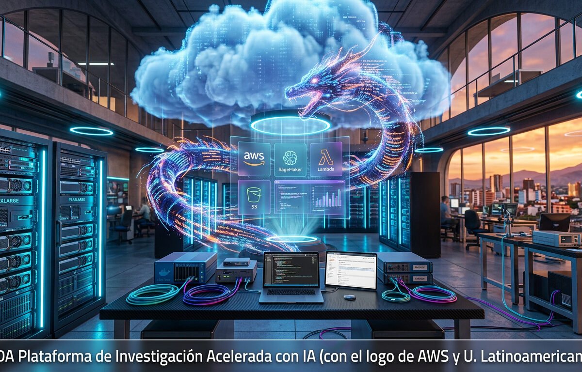  ADA Plataforma IA con AWS Cloud GPU SageMaker AutoML y investigacion cientifica en la Universidad Andres Bello Chile