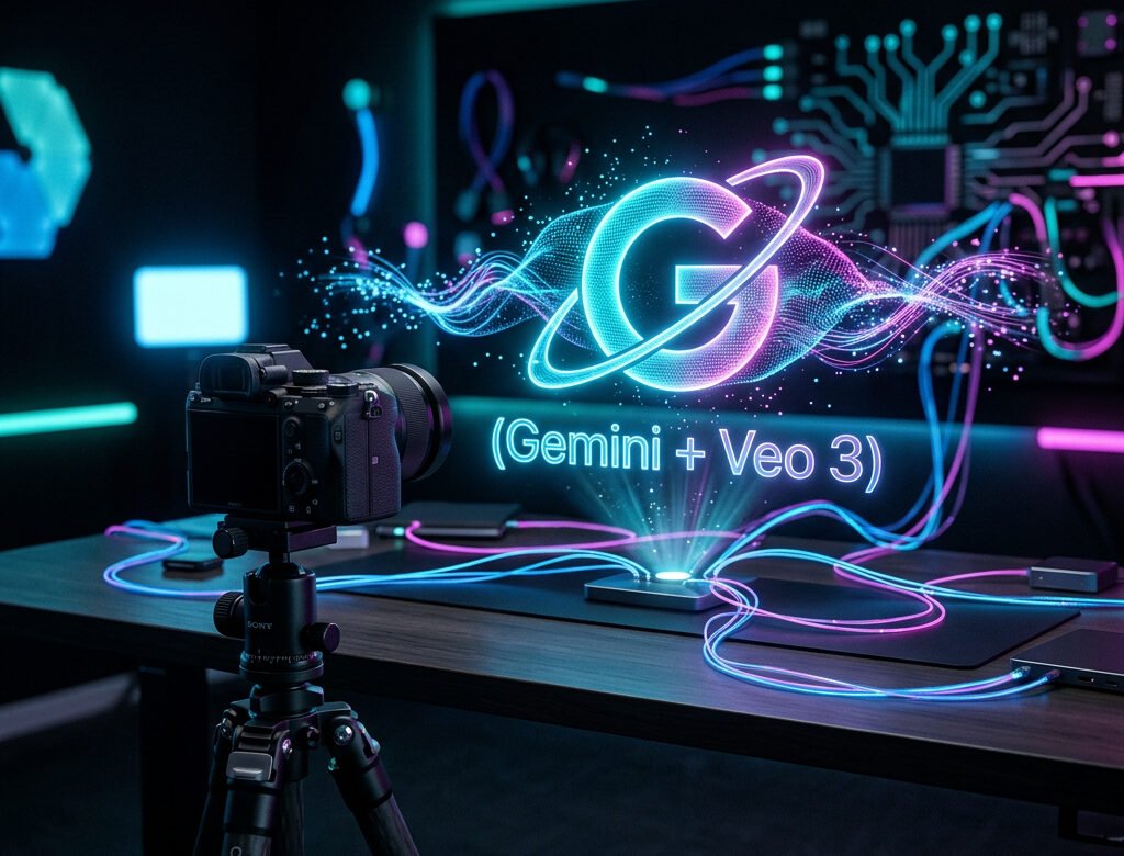  Gemini y Veo tres de Google, la revolucion del video IA, crear contenido de marketing