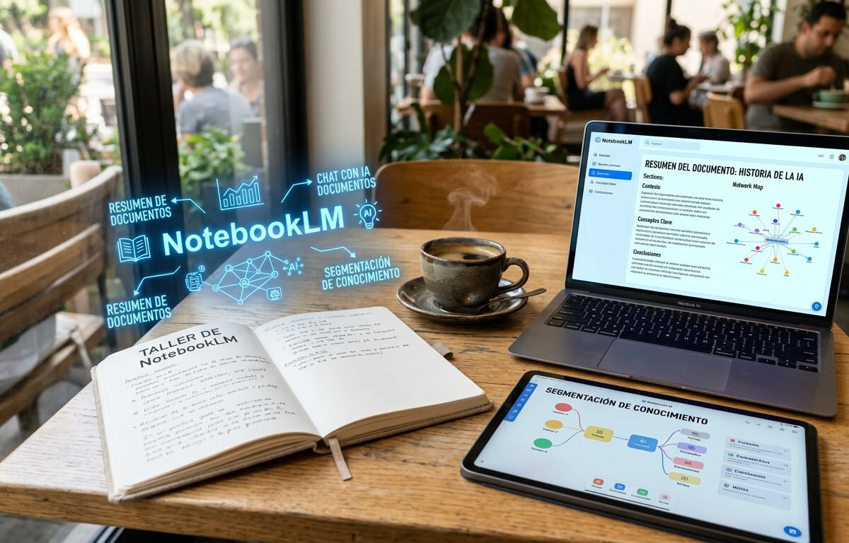  Taller NotebookLM de Brais Moure, la mejor forma de estudiar con IA y creatividad