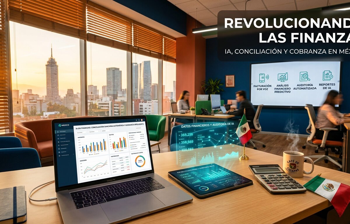  Inteligencia Artificial en contabilidad y finanzas para PYMES mexicanas, productividad y casos reales