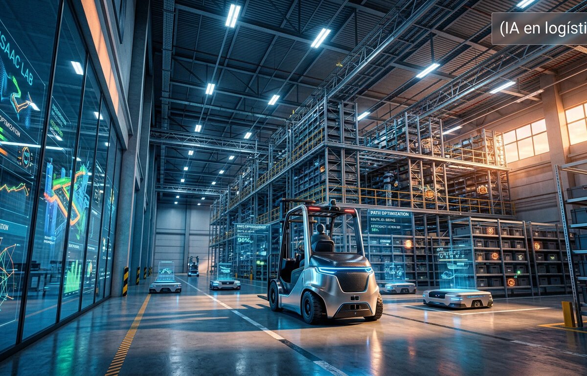  Inteligencia artificial en logística lecciones de NVIDIA, LG y Doosan para Toyota Material Handling