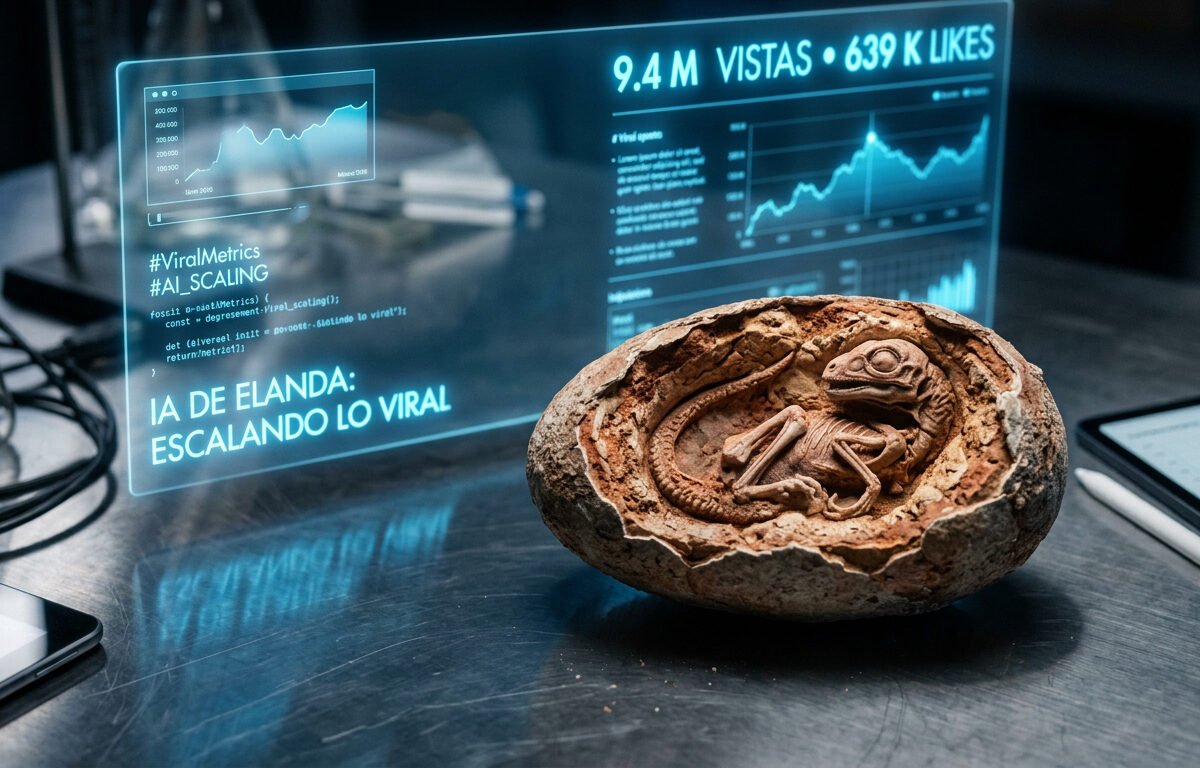  Embrión de dinosaurio viral, IA de Elanda y marketing impulsan generación de leads