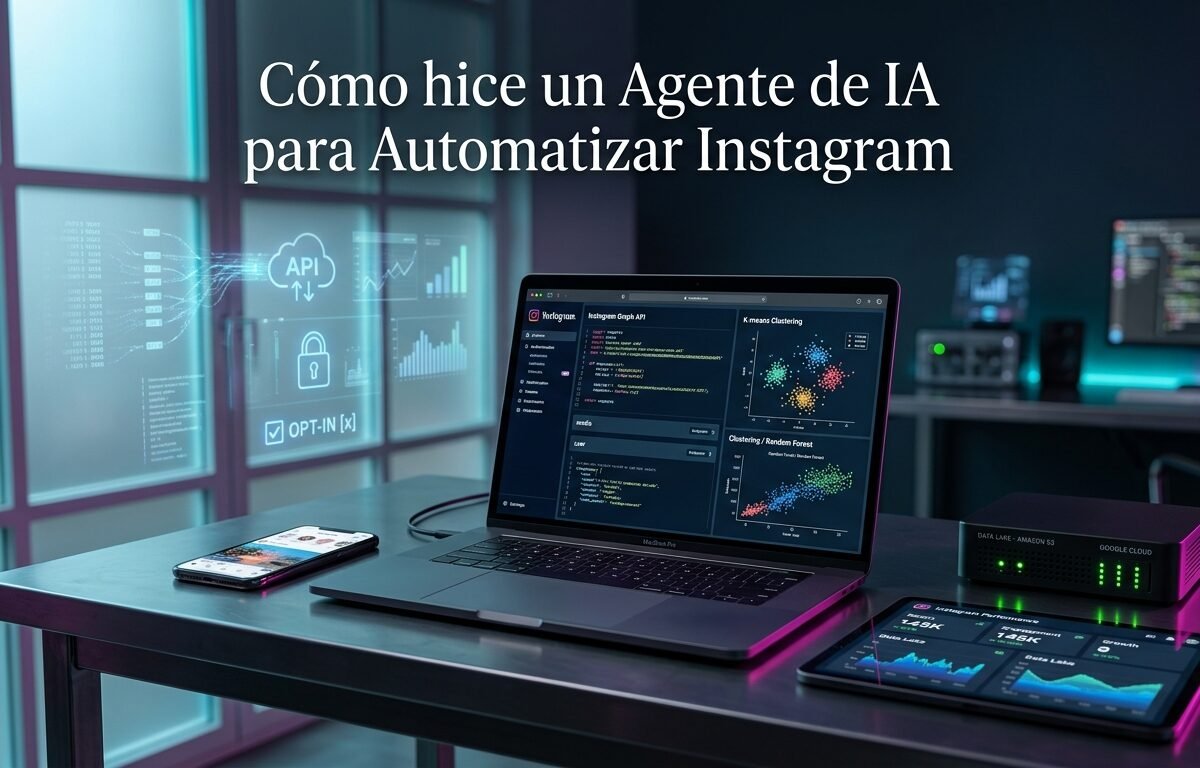  Agente IA para automatizar Instagram con big data y privacidad estilo addressable Totalplay