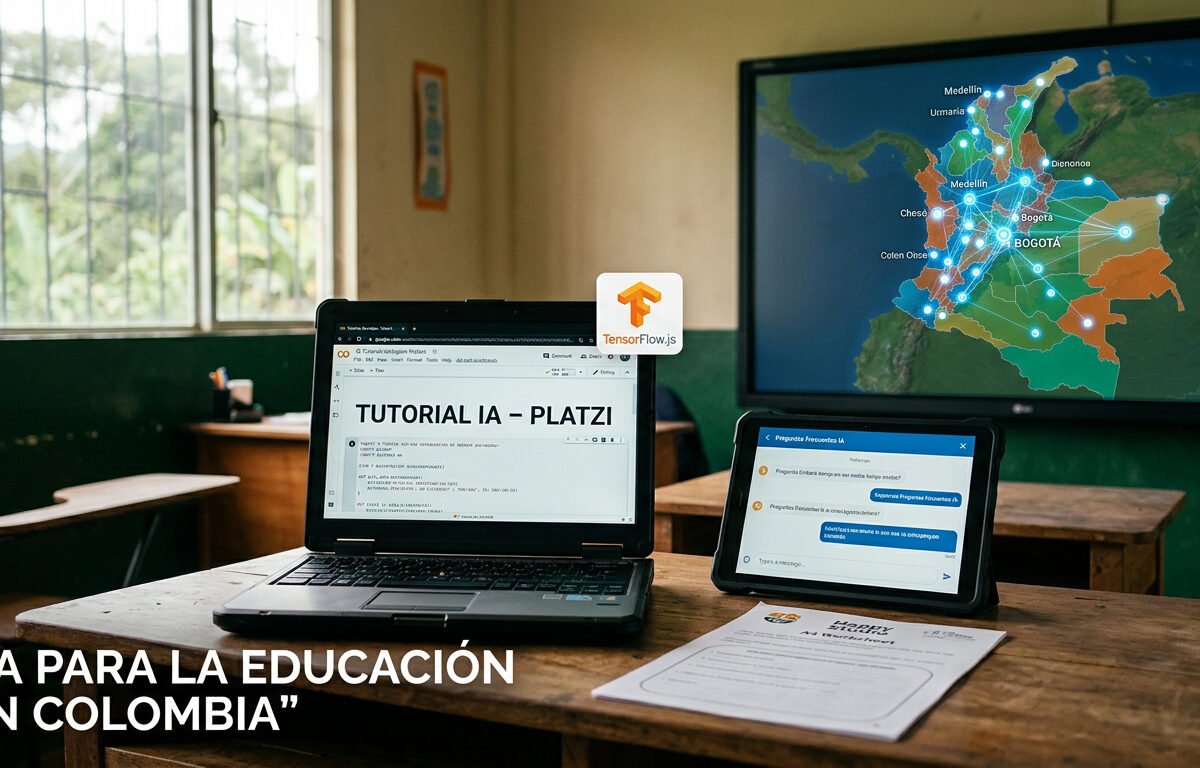  Tutorial de inteligencia artificial para docentes y estudiantes, una guía para transformar la educación en Colombia