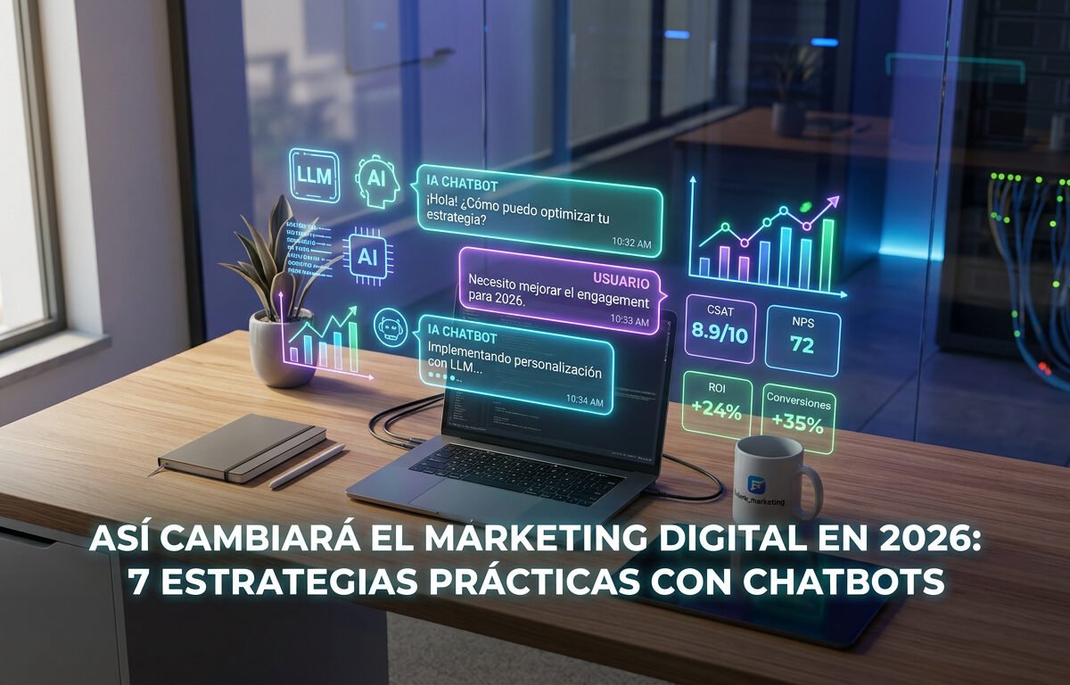  Marketing digital en dos mil veintiséis estrategias prácticas con chatbots IA generativa y personalización