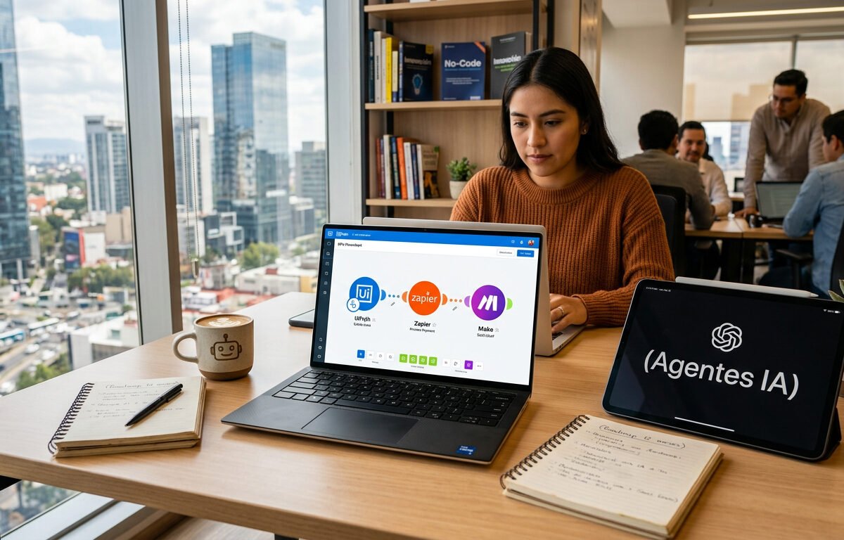 Cómo montar mi equipo de agentes IA sin programar y lograr alto ROI en pymes mexicanas