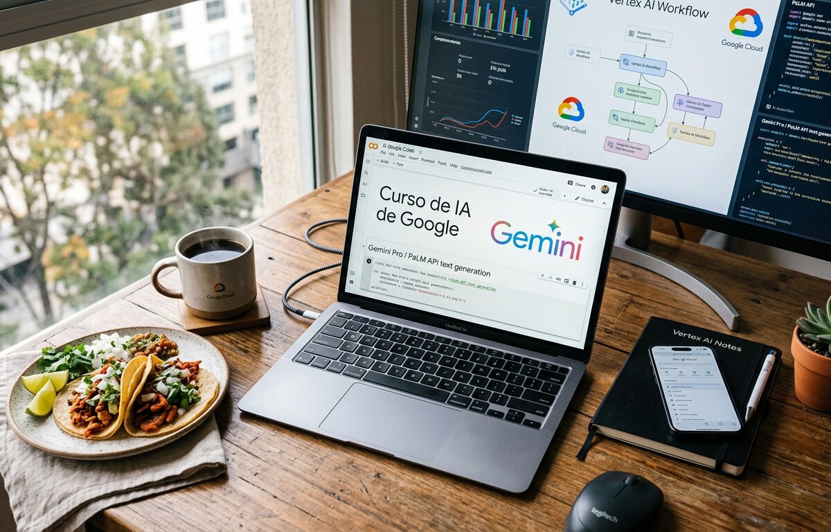  Curso de IA de Google para principiantes resumen en diez minutos, herramientas clave como Vertex AI y Gemini