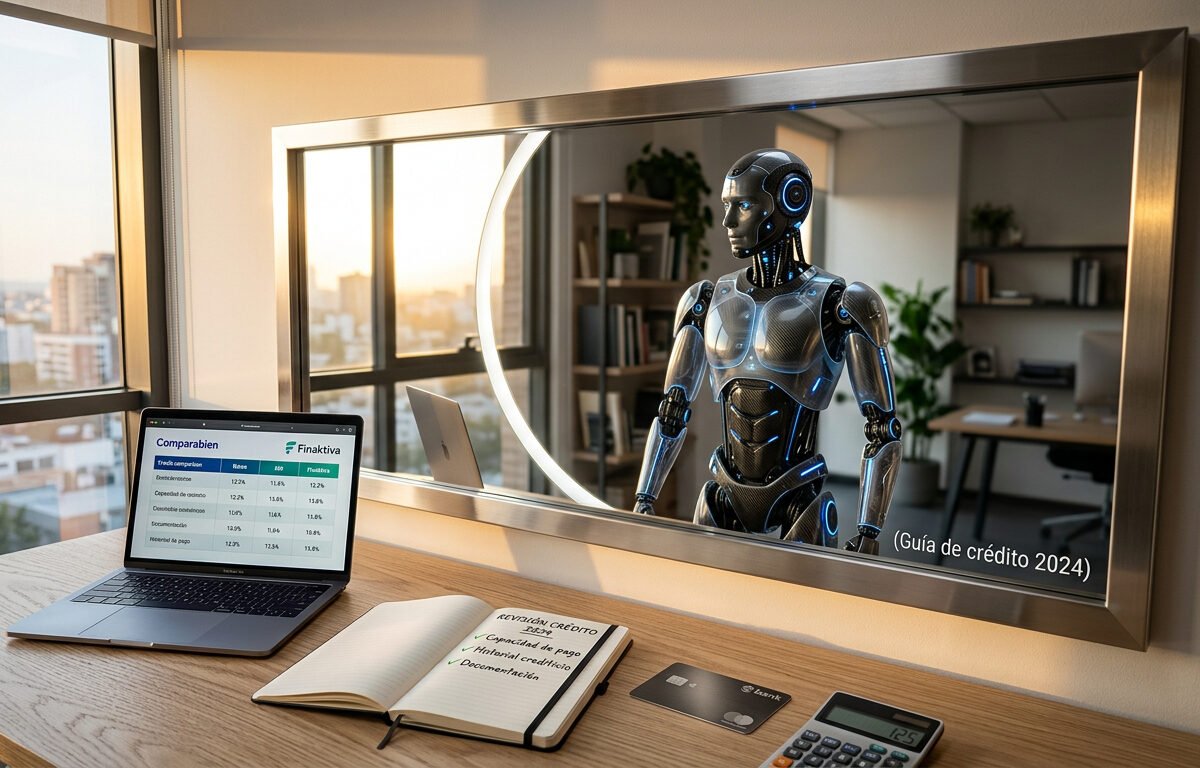  Así reaccionó el robot al espejo, los seis pasos para solicitar crédito en el segundo semestre